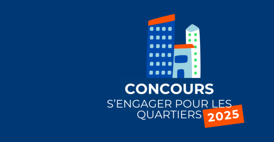 Visuel Concours S'engager Pour les Quartiers 2025