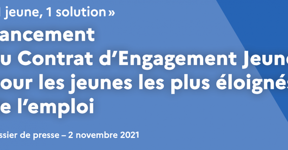 Vue Contrat d'engagement