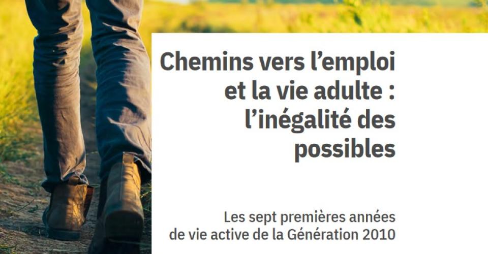 Couverture enquête generation Céreq