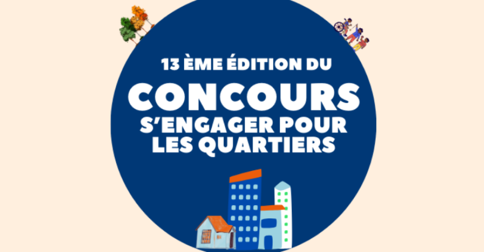 Visuel Concours S'engager pour les Quartiers