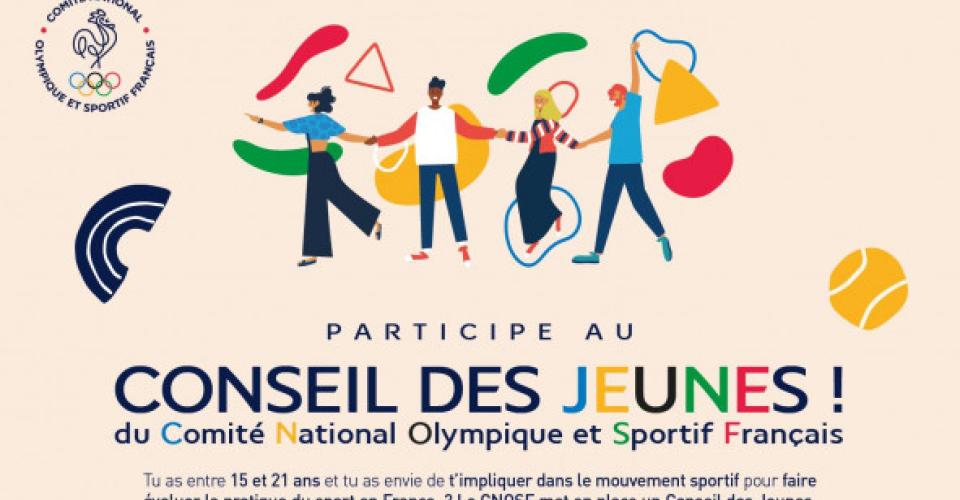 Visuel Conseil des Jeunes CNOSF