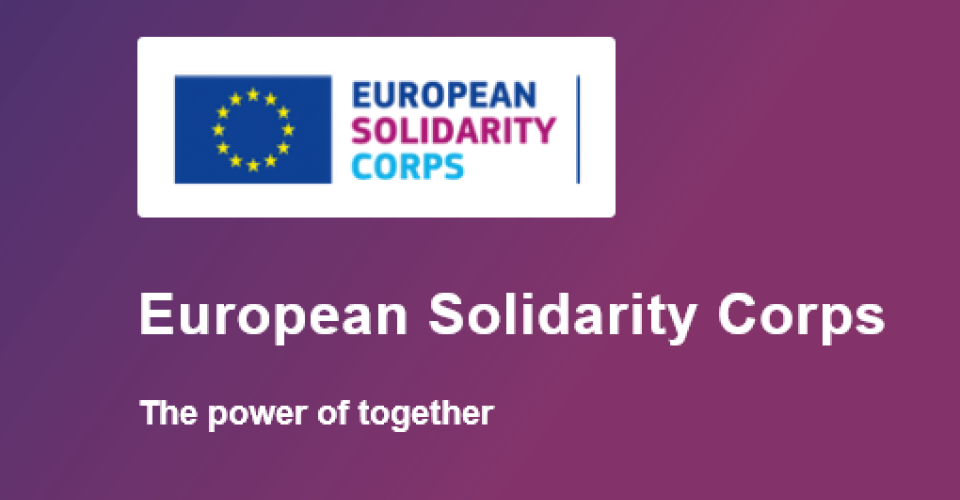 Logo corps européen de solidarité