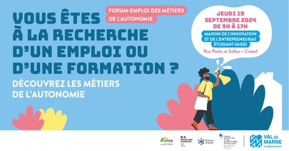 Viusel Forum-Emploi des métiers de l'autonomie