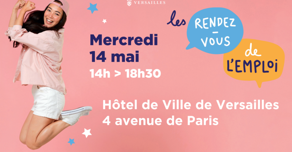 Visuel job dating spécial jeunes à Versailles