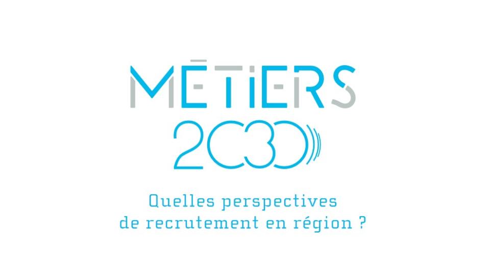 Couverture metiers en 2030 régions