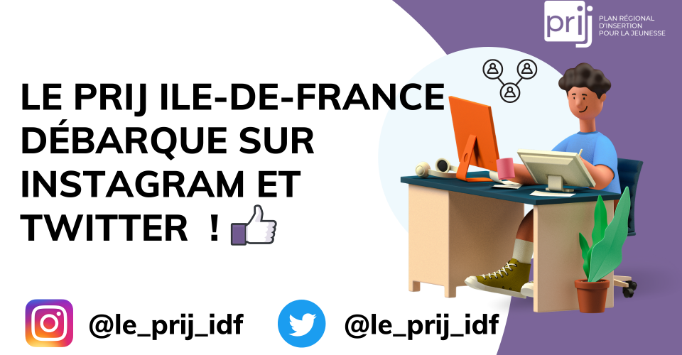 Visuel de promotion des réseaux sociaux du Prij