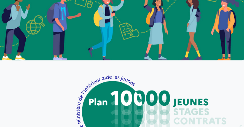 Visuel Plan 10 000 jeunes