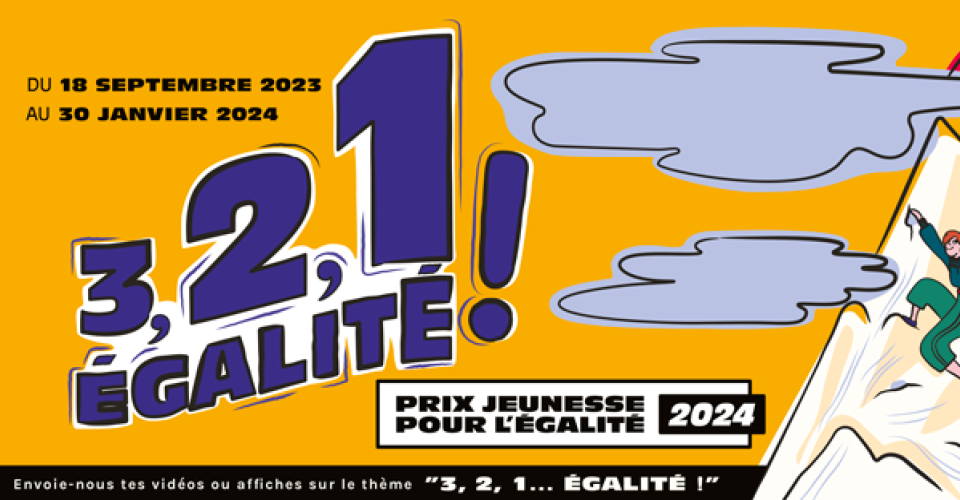 Visuel prix jeunesse pour l'égalité