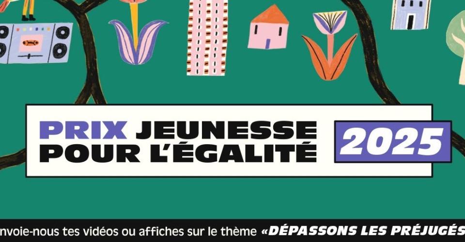 Visuel Prix « Jeunesse pour l'égalité »