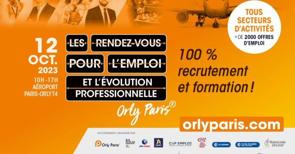 Visuel rdv emploi Orly