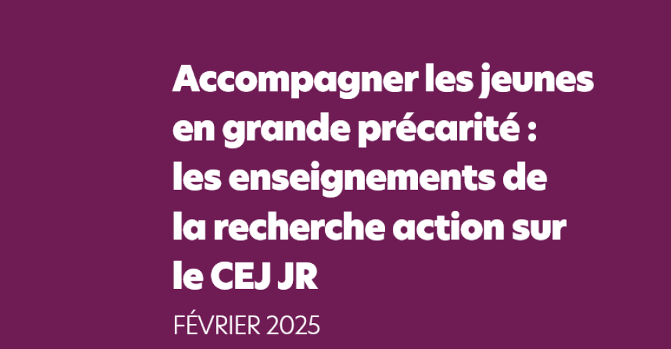 Couverture rapport FAS CEJ-JR