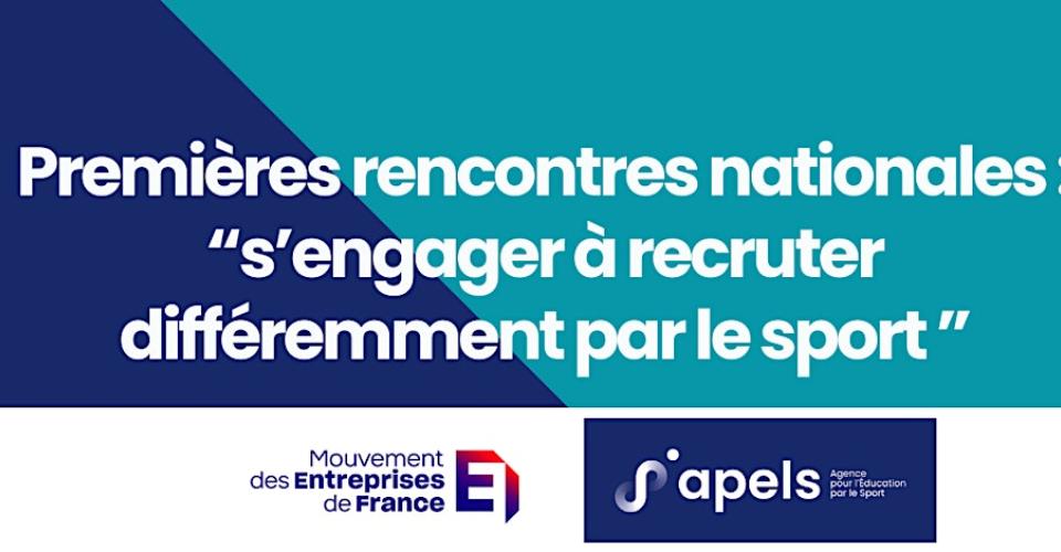 Visuel Rencontres « S’engager à recruter différemment par le sport »