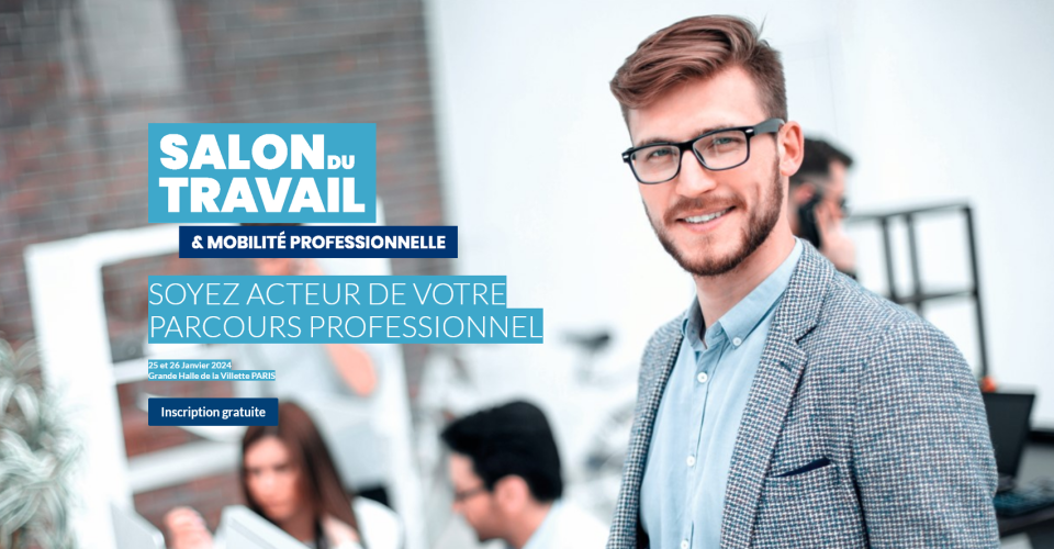 Visuel Salon du Travail et Mobilité professionnelle