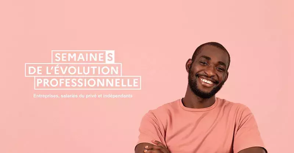 Visuel Semaines de l'évolution professionnelle 2024