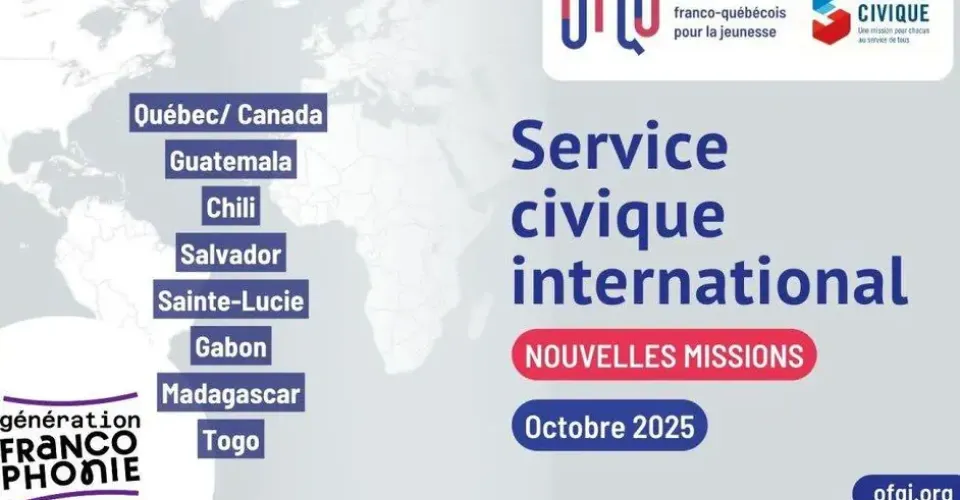 Visuel service civique OFQJ
