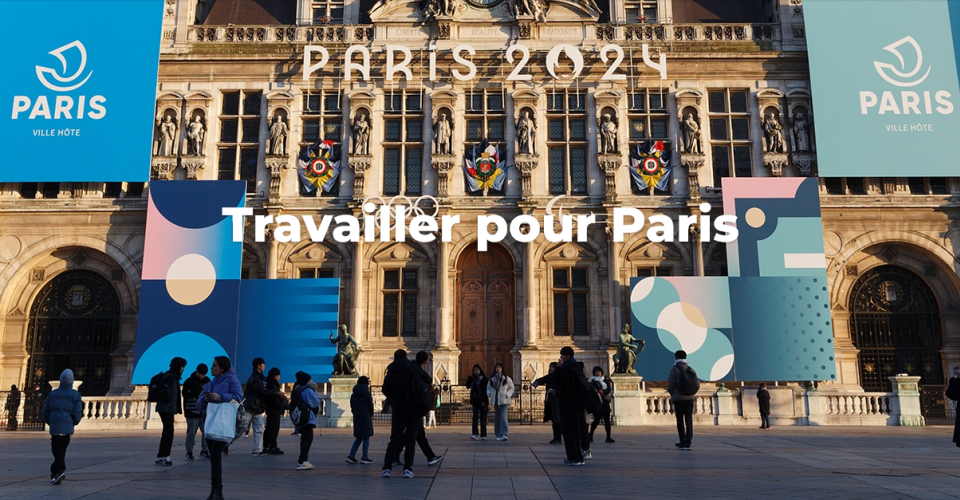 Visuel site Travailler pour Paris