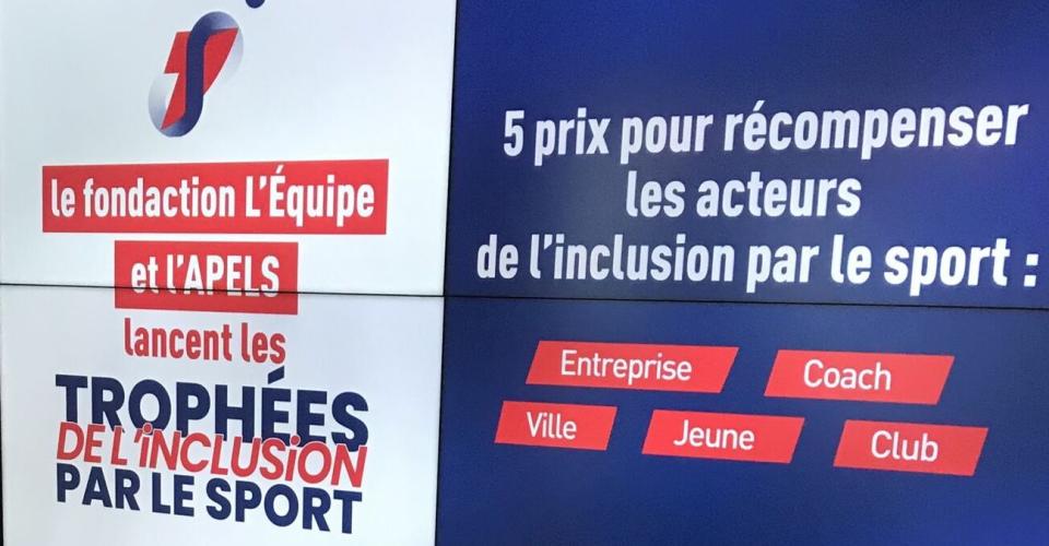 Visuel trophées inclusion par le sport