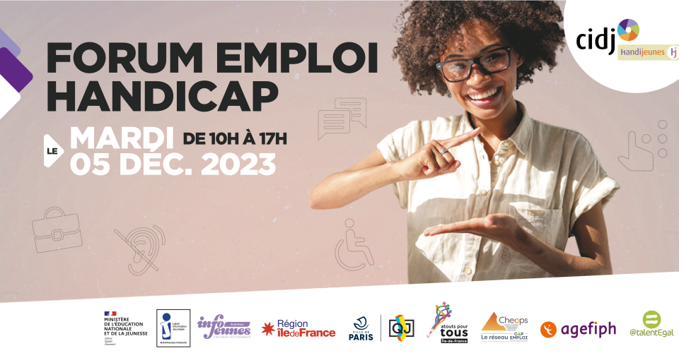 Visuel forum emploi handicap