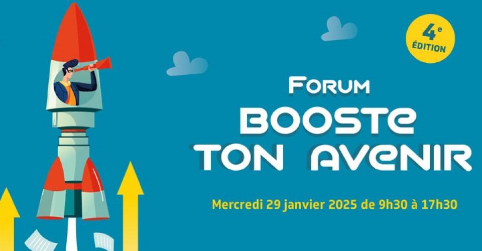 Visuel forum Booste ton avenir