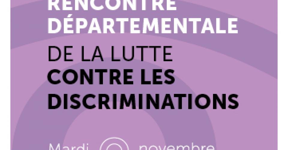 Rencontre Départementale De La Lutte Contre Les Discriminations Prij 0831