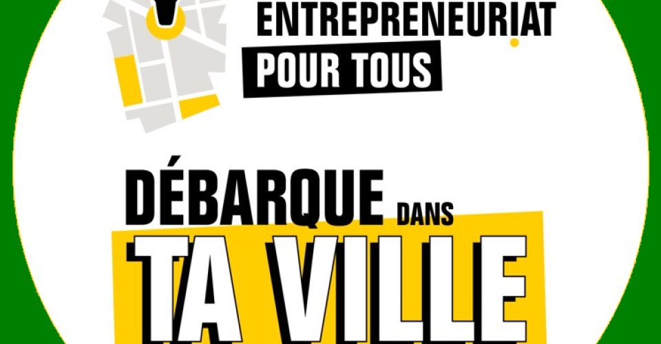 Visuel tournée entrepreneuriat pour tous