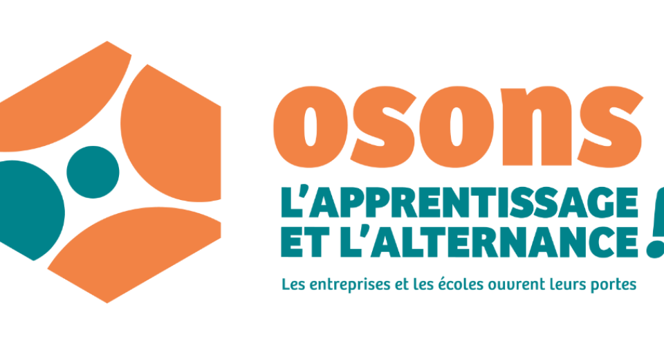 Logo osons l'apprentissage et l'alternance