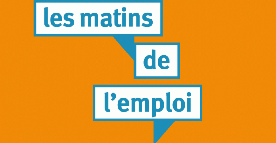 Visuel matins de l'emploi Est ensemble